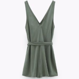 Zara belted jumpsuit